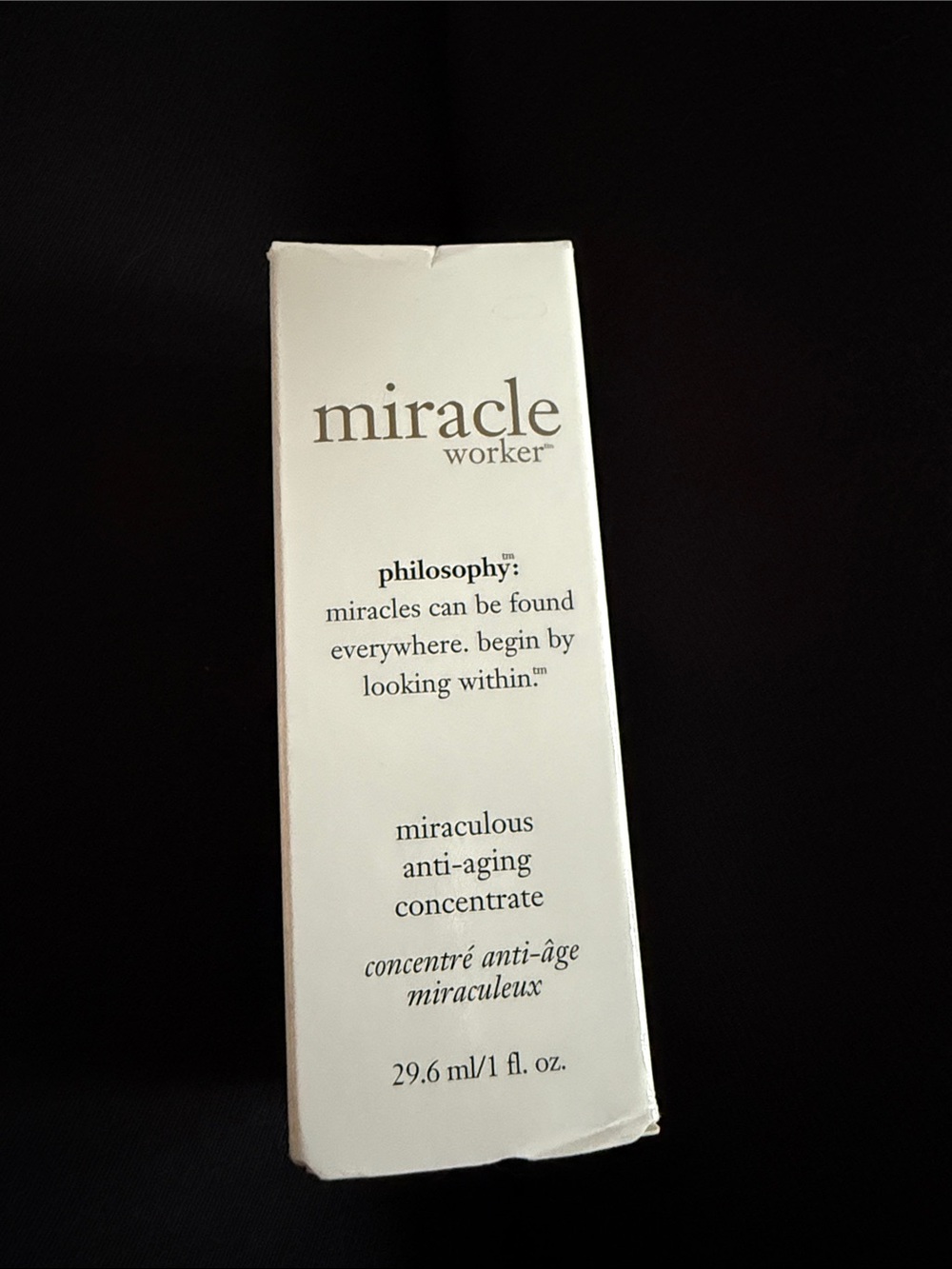 Philosophy Miracle Worker Anti-Aging Concentrate - White